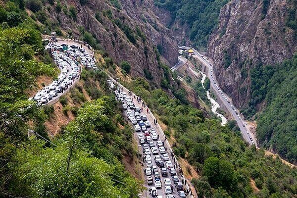جاده چالوس بازگشایی شد
