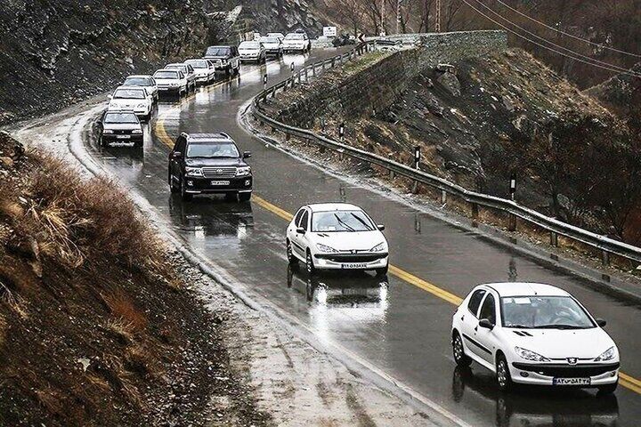 تردد روان در محورهای شمالی کشور تردد روان در محورهای شمالی کشور