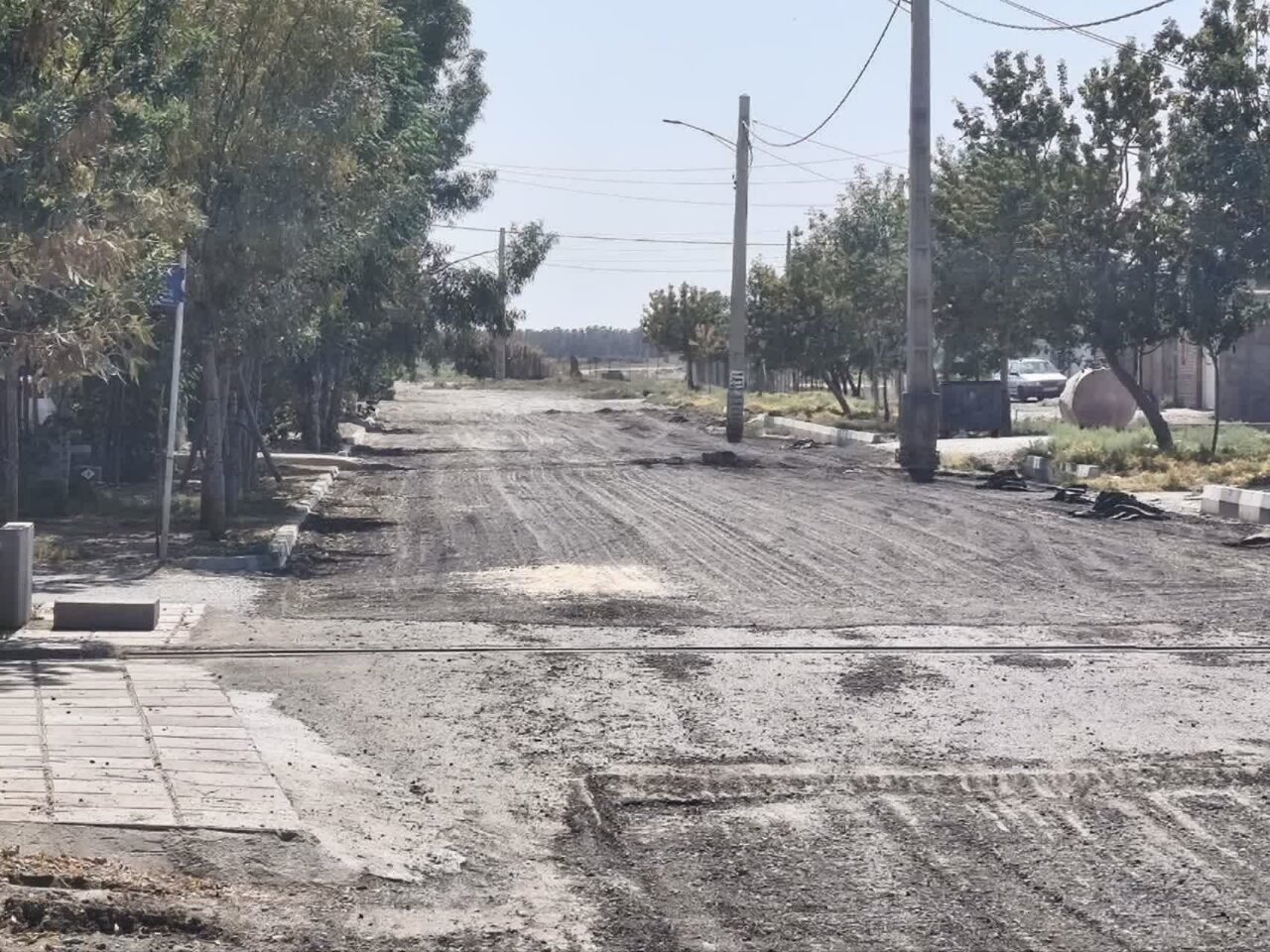 آسفالتریزی در معابر روستاهای «سعدآباد املاک» و «حسینآباد دفتری»